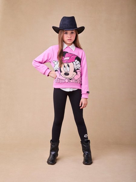 Conjunto de Moletom da Minnie Mouse