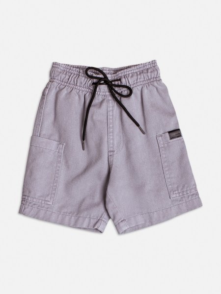 Bermuda Cinza de Sarja