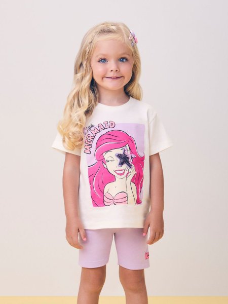 Conjunto Lilás da Pequena Sereia