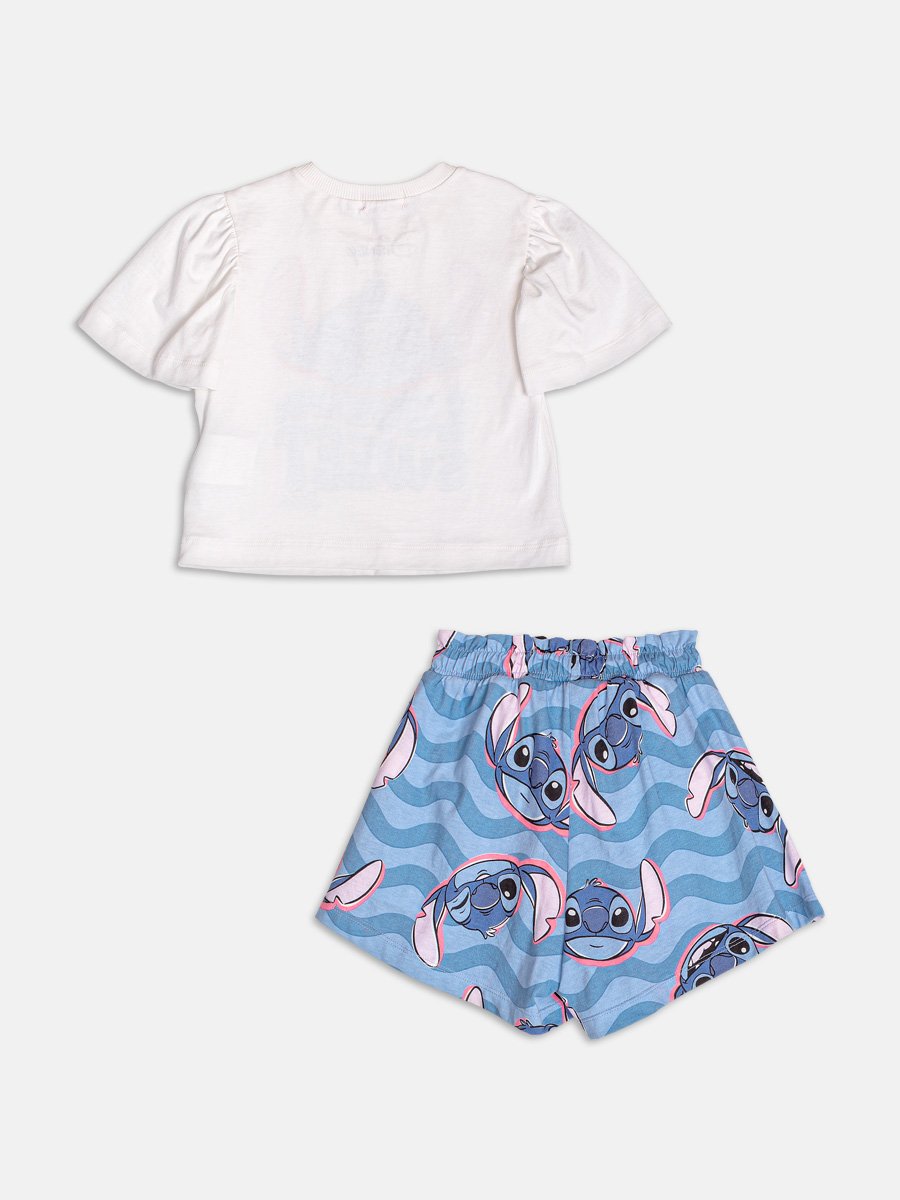 Conjunto do Stitch com Strass