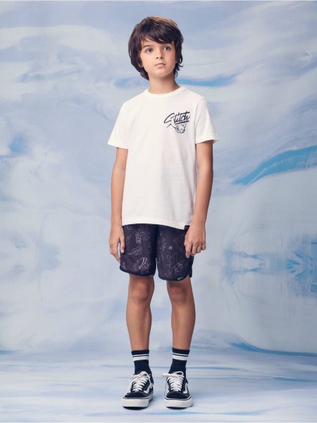 Conjunto Off White do Stitch