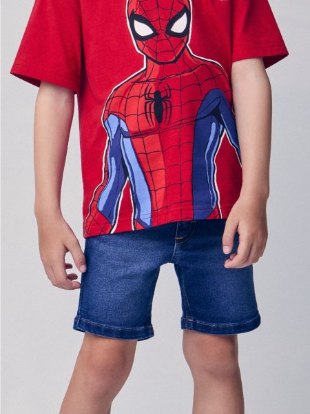 Bermuda Jeans Azul Escuro