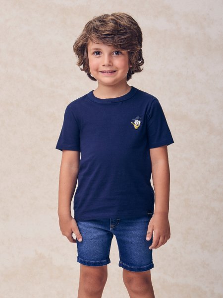 Camiseta Marinho do Donald Duck
