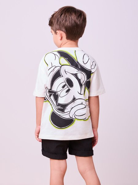 Camiseta Manga Curta do Mickey