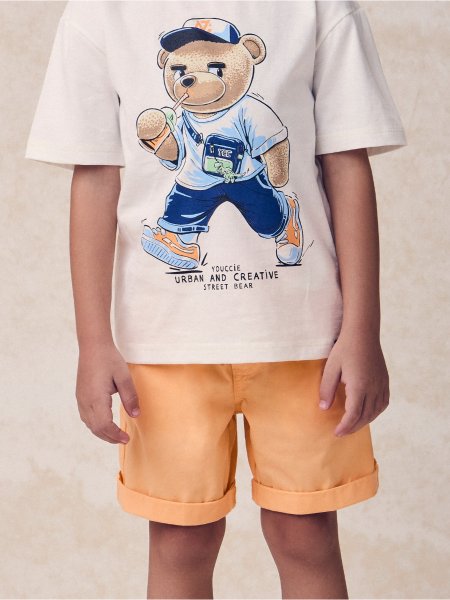 Bermuda Laranja de Sarja