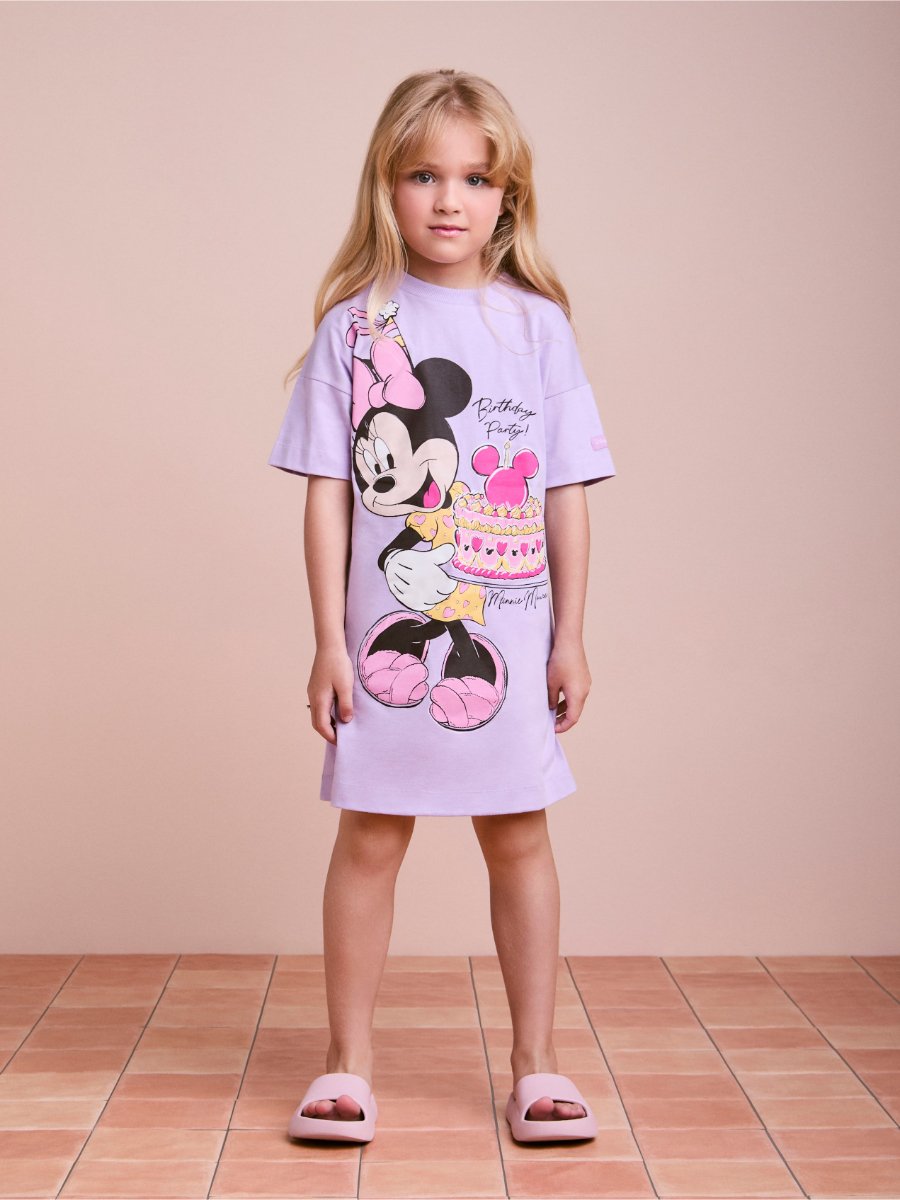 Vestido Lilás da Minnie Mouse