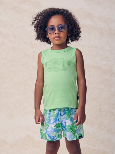 Conjunto Verde Jurassic Vibes