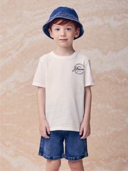 Conjunto Off com Lettering