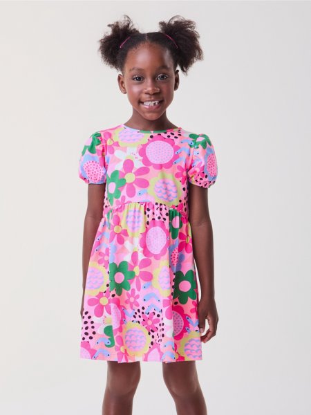 Vestido Rosa Floral