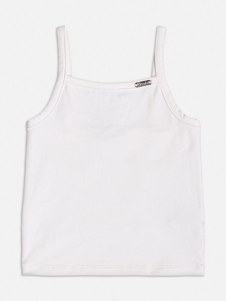 Regata Básica Off White de Alça