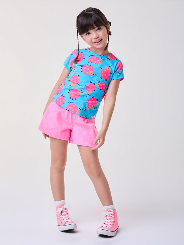 blusa fa122 shorts fa099ci
