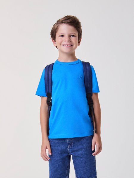 Camiseta Azul Básica
