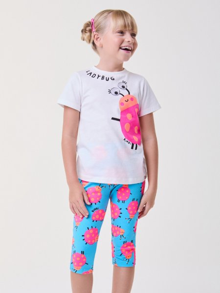 Conjunto Azul de Joaninhas
