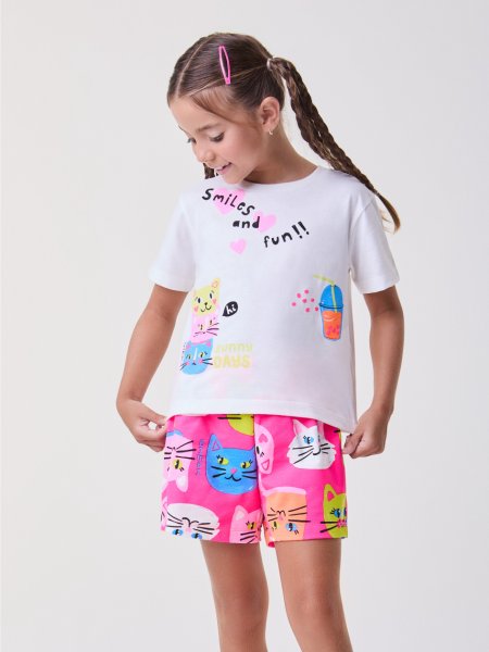 Conjunto de Gatinhos Smiles and Fun