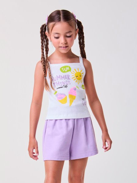 Conjunto Lilás Summer Things