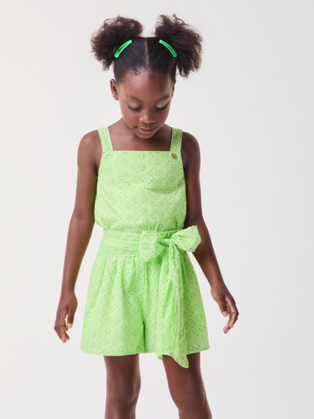 Conjunto de Laise Verde Limão