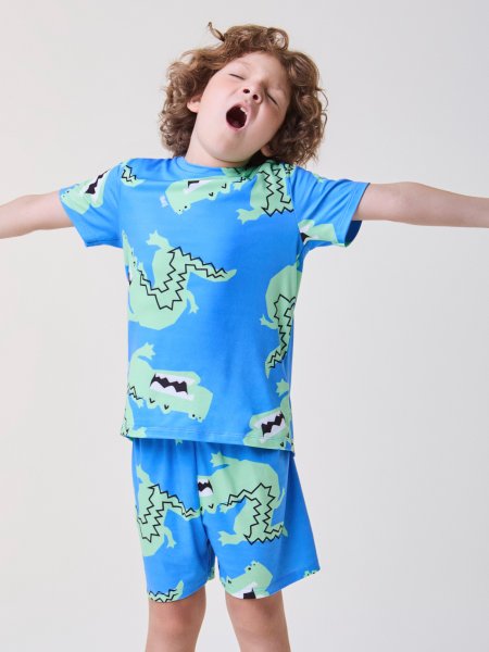 Conjunto de Pijama dos Dinos