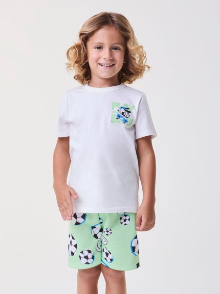 Conjunto Menta com Bolas de Futebol