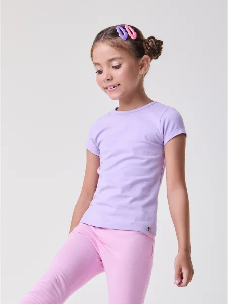 Blusa Lilás Básica