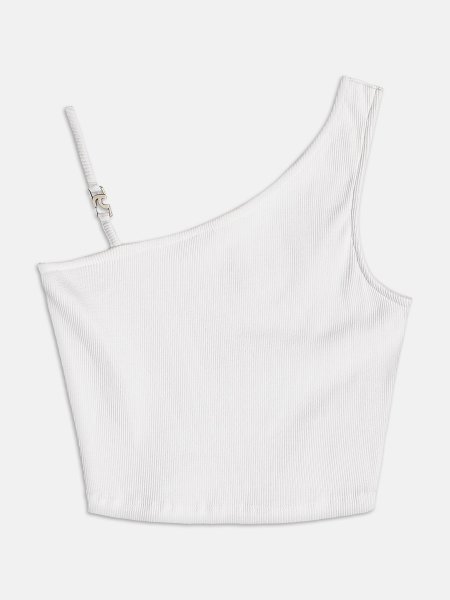 Top Off White de Ribana com Passante