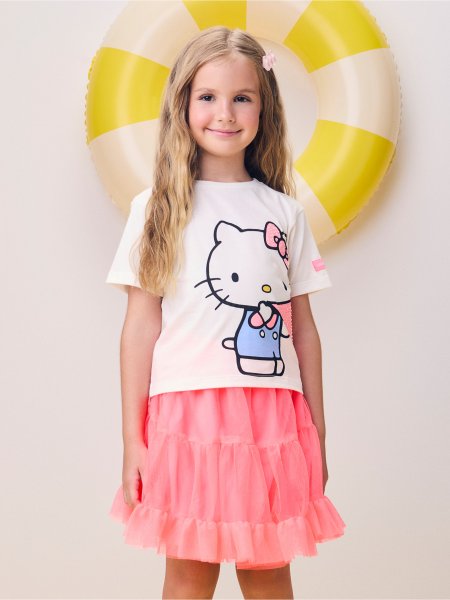 Blusa da Hello Kitty com Strass