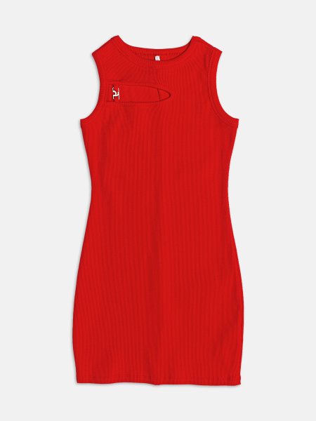 Vestido Ribana com Passante de Metal