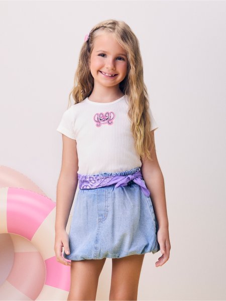 Blusa Com Patch Angel