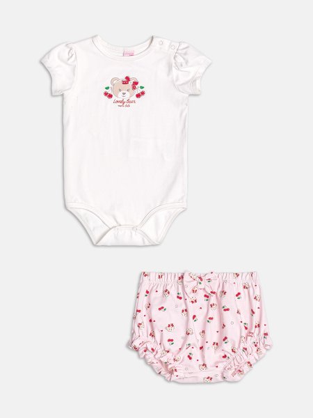 Conjunto Baby Cherry com Golinha Boneca