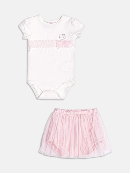 Conjunto Rosa da Hello Kitty com Tule
