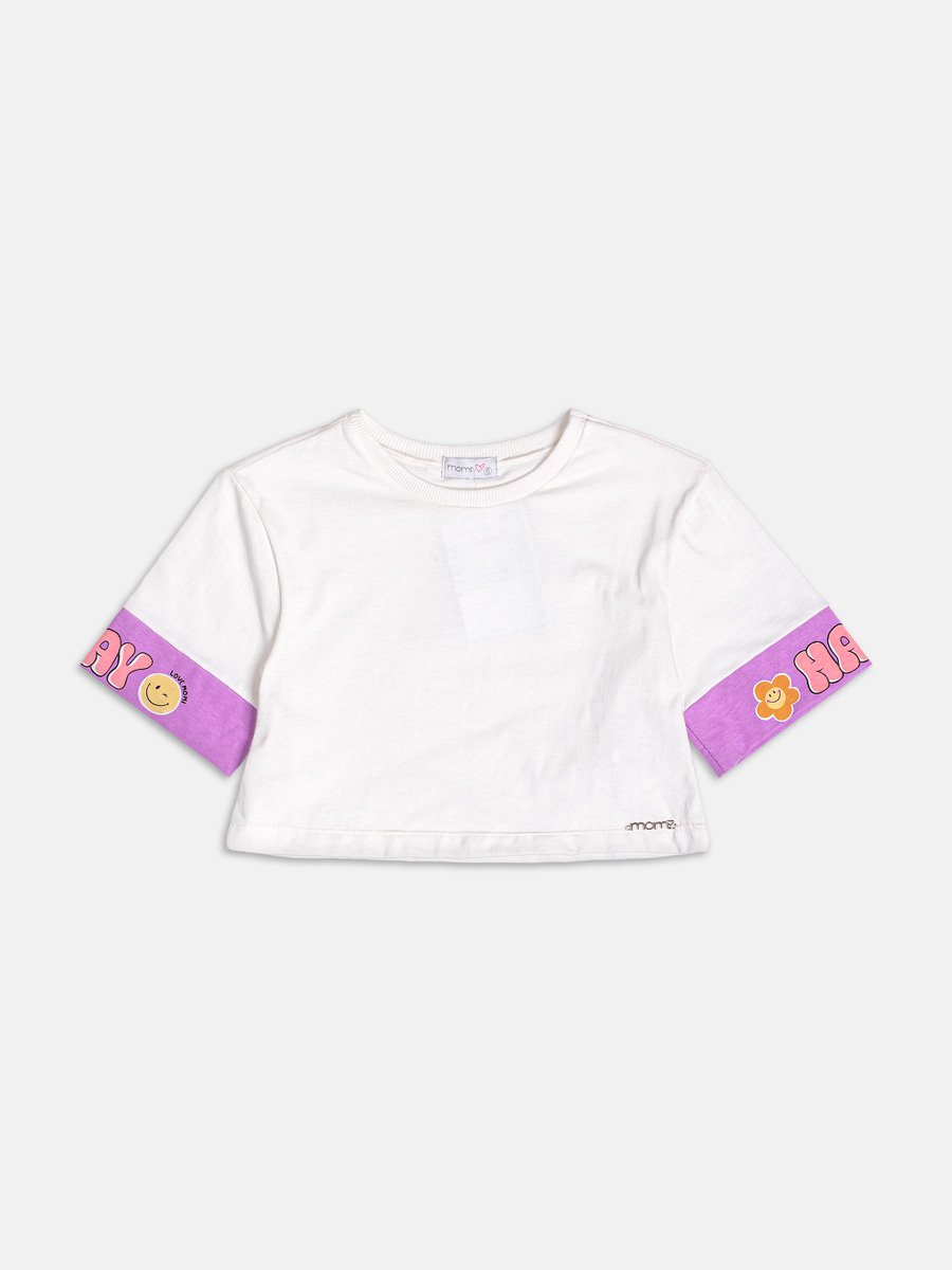 Blusa Smile Com Strass Momi