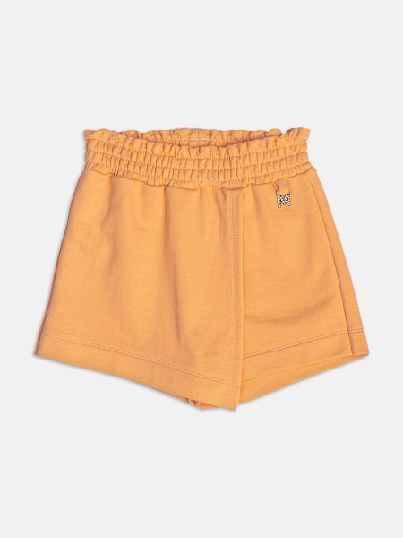 Short Saia de Moletom com Pingente