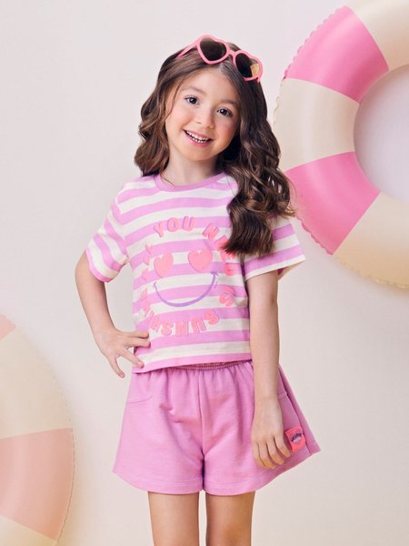 Conjunto Listrado Smile Clochard