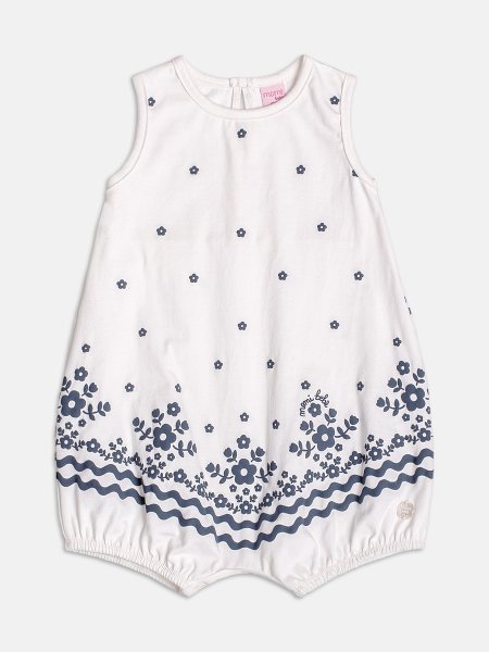 Banho de Sol Off White de Flores