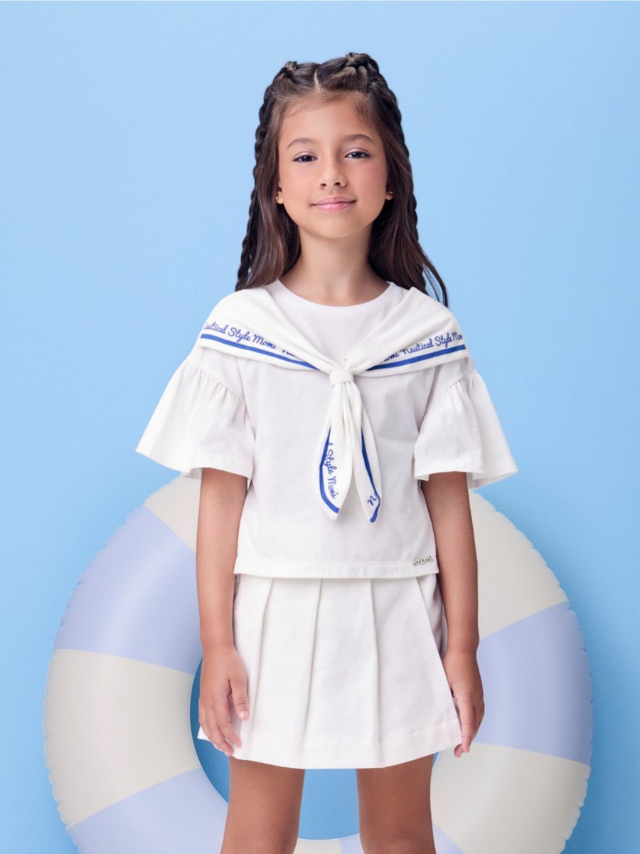 Blusa Smile Com Strass Momi