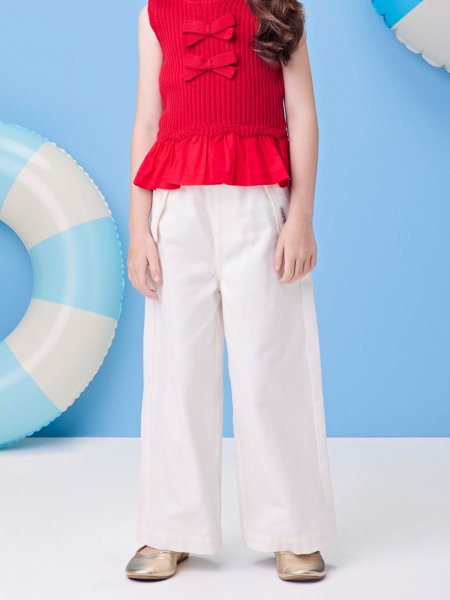 Calça de Sarja Pantalona