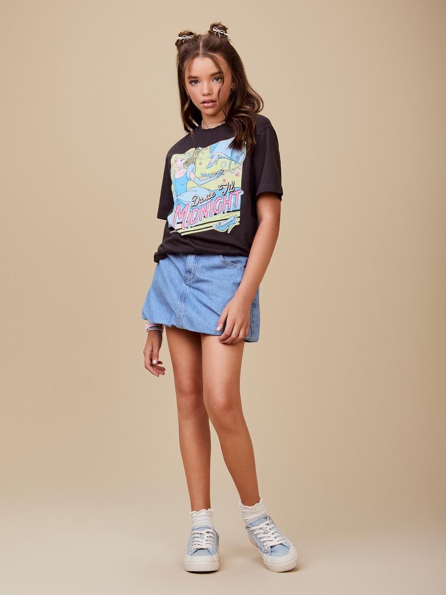 T-Shirt Alongada da Cinderella