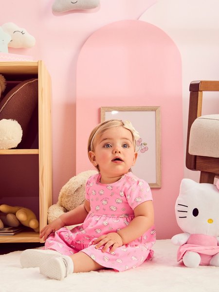 Vestido Rosa da Hello Kitty