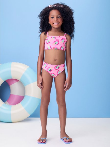 Biquíni Rosa de Ice Cream