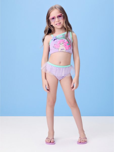 Biquíni Lilás da Pequena Sereia