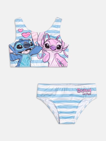 Biquíni Listrado do Stitch e Angel