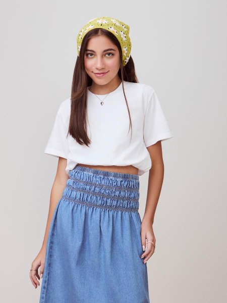 T-Shirt Básica Off White