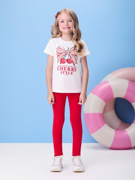 Conjunto Cherry de Laço com Strass