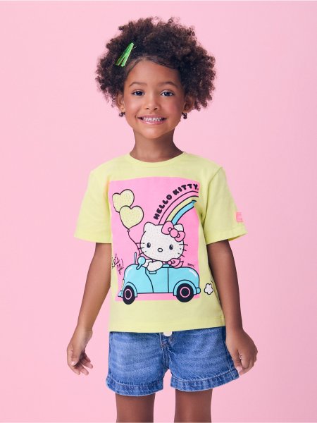 Blusa Verde Melon da Hello Kitty