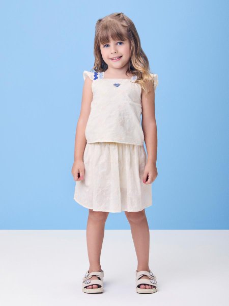 Conjunto em Laise com Sianinha