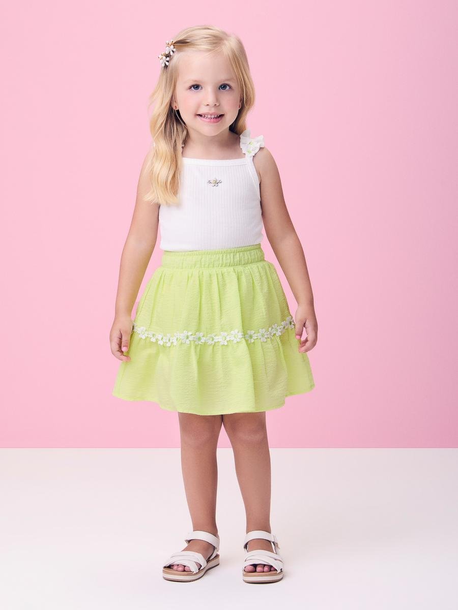 Conjunto Infantil Menina de Ursinha com Cinto