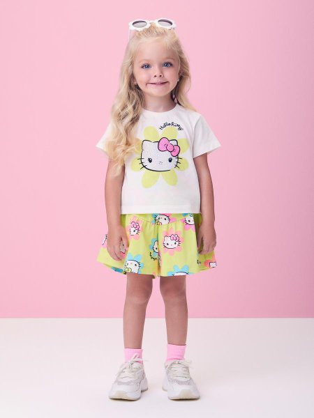 Conjunto Verde Melon da Hello Kitty
