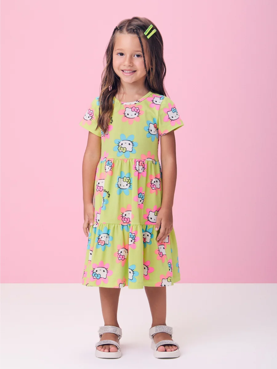 Vestido Verde Melon da Hello Kitty