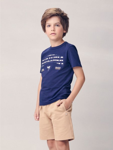 Camiseta Marinho com Patch Arizona