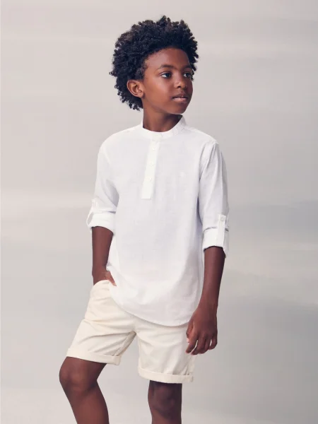 Camisa Off com Martingale