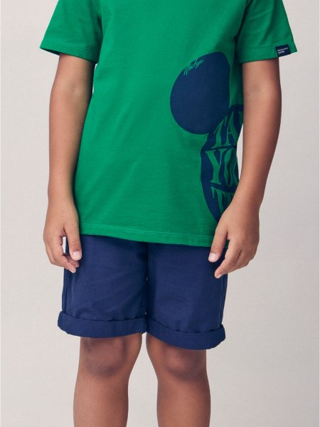 Bermuda de Sarja Marinho